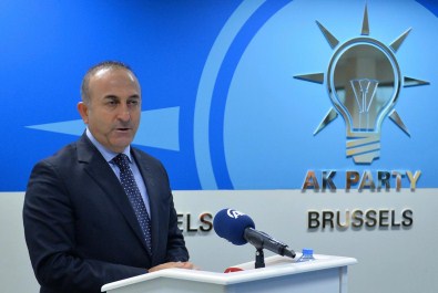Çavuşoğlu Brüksel'de