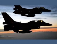 10 F-16 uçağıyla Suriye sınırında