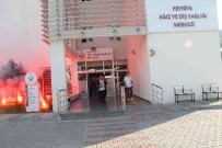YANGIN TATBİKATI - Fethiye'deki Yangın Tatbikatı Gerçeğini Aratmadı