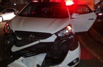 Freni Boşalan Beton Pompası Otobüse Çarptı Açıklaması 5 Yaralı