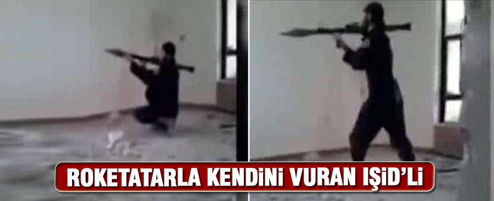 IŞİD militanı kendi roketiyle öldü