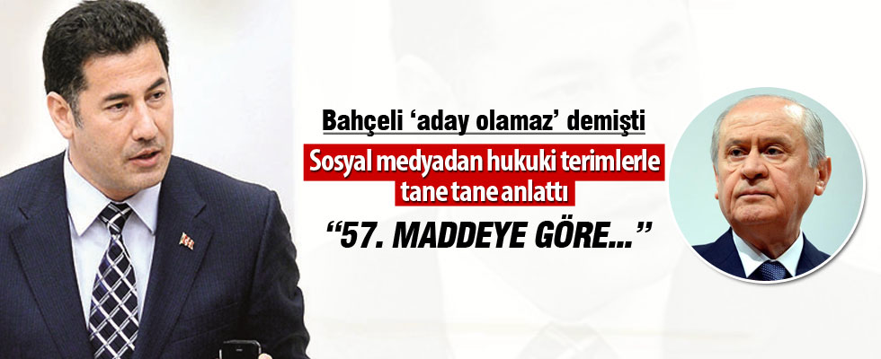 Sinan Oğan'dan Bahçeli'ye yanıt
