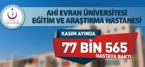 Bir Ayda 77 Bin 565 Kişi Ahi Evran Üniversitesi Eğitim Ve Araştırma Hastanesine Tedaviye Gitti