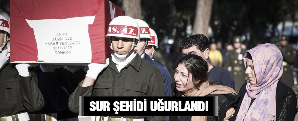 Sur şehidi uğurlandı