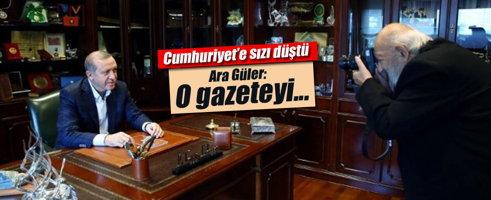 Ara Güler'den Cumhuriyet gazetesine tepki