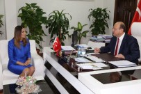 GANİRE PAŞAYEVA - Azerbeycan Milletvekili Paşayeva'dan Başkan Özakcan'a Ziyaret