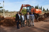 ODABAŞı - Kepez Odabaşı Ve Kirişçiler Yoluna Sıcak Asfalt