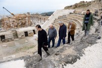 HÜSAMETTIN ÇETINKAYA - Rhodiapolis Antik Kenti'ndeki Restorasyon Çalışmalarında Sona Gelindi