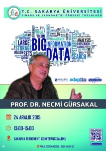 SAÜ'de 'Big Data' Konulu Konferans Düzenlenecek