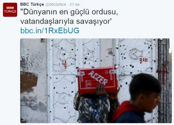 İşte BBC'nin Türkiye düşmanlığı