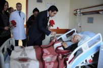Başkan Bahçeci Kandili Hastanede Hastalarla Geçirdi