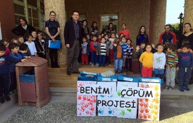 Bodrum'da Miniklere Geri Kazanım Semineri