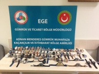 KAÇAK EŞYA - Çin'den İzmir'e Gümrük Kaçağı Saat Getirdi Yakalandı