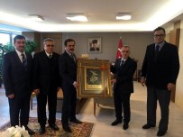 KARATAY ÜNİVERSİTESİ - KTO Başkanı Öztürk'ten Bakan Ağbal'a Ziyaret