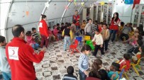 ÇALIŞAN ÇOCUKLAR - Türk Kızılayı'ndan Suriye'li Çocuklara Psikolojik Destek