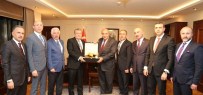 1 MİLYON DOLAR - ATO'dan Başbakan Yardımcısı Türkeş'e Ziyaret