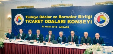 Ayto Başkanı Ülken, Konsey Toplantısında Ticaret Odalarıyla İlgili Konuştu