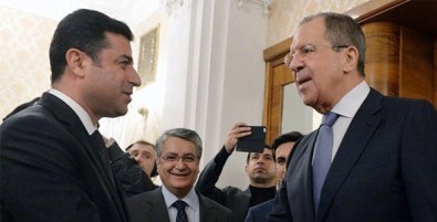 Demirtaş, Rusya Dışişleri Bakanı Lavrov'la görüştü