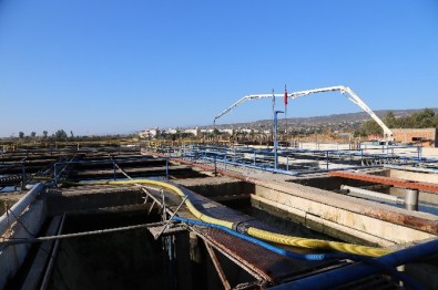Atakent Arıtma Tesisi Kapasite Artırma Çalışmaları Sürüyor