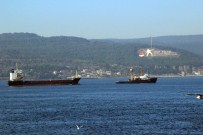 KARGO GEMİSİ - Rus Gemisi Boğazdan Böyle Geçti