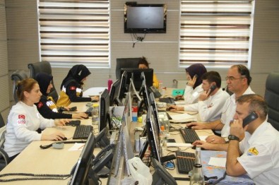 Samsun'da 112'Ye Günlük 6 Bin Çağrı Geliyor