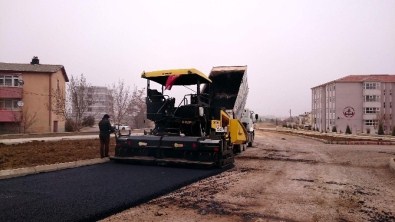 Seydişehir'de Asfaltlama Çalışmaları