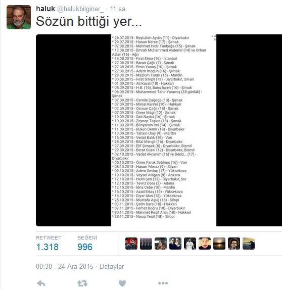 Haluk Bilginer'den dikkat çeken paylaşım