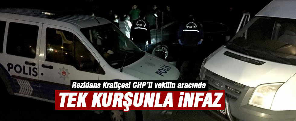 CHP'li vekilin aracında cinayet