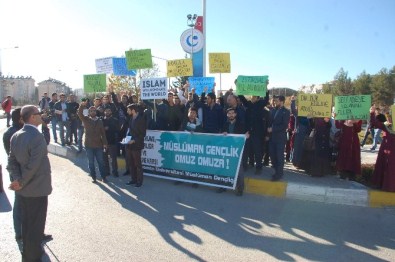 ODTÜ'deki Olayları Adıyaman'da, Protesto Edildi