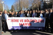 DEMOKRASİ PARKI - Sivil Toplum Kuruluşları Terör Örgütü PKK'yı Protesto Etti