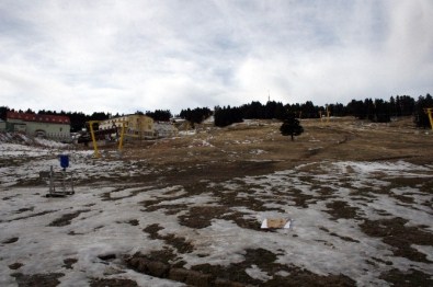 Uludağ'da Yeni Yıl Öncesi Kar Sıkıntısı