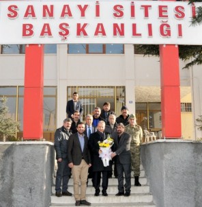 Vali Güner 2. Küçük Sanayi Sitesi'ni Ziyaret Etti