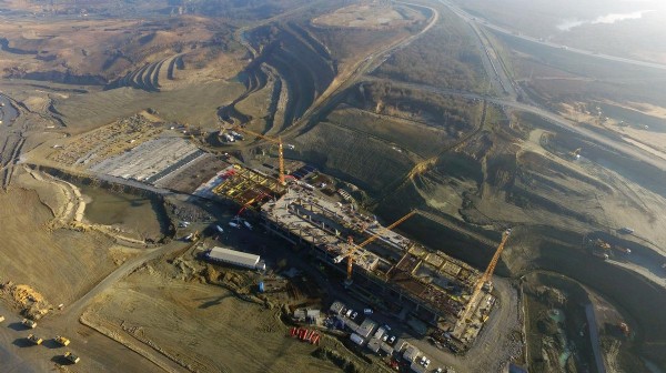 Üçüncü havalimanının yüzde 15'İ tamamlandı