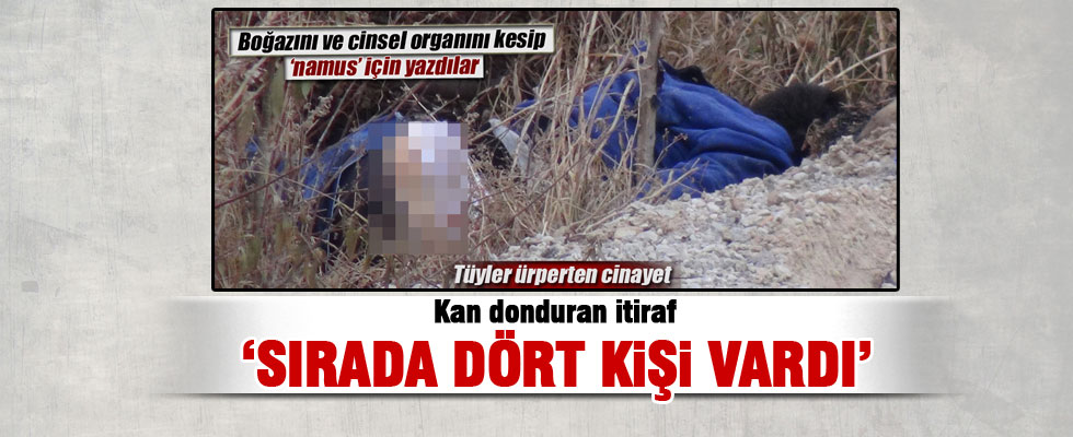 Aksaray'daki cinayette kan donduran itiraflar