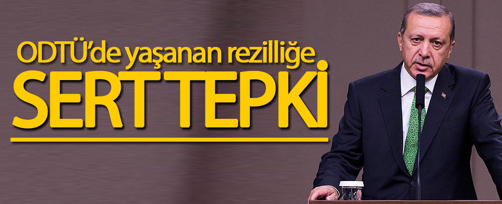 Cumhurbaşkanı Erdoğan ODTÜ yöneticilerine seslendi