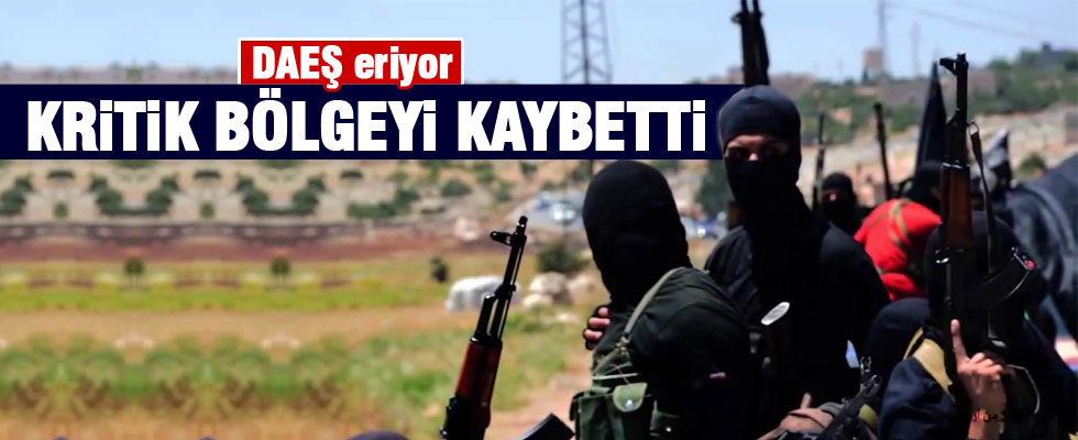 DAEŞ kritik bölgeyi kaybetti