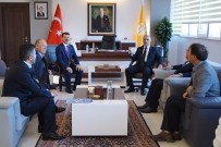 CEMIL ÇELIK - Federasyon Başkanları Rektör Çelik'i Ziyaret Etti