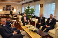 SELAHATTIN BEYRIBEY - Kars, Ardahan Ve Iğdır Milletvekillerinden Bakan Yıldırım'a Ziyaret