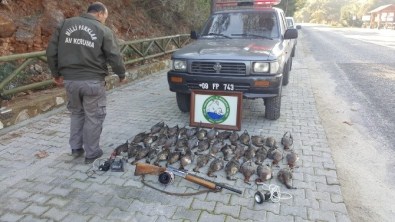 Milli Park'ta Kaçak Avcılık Yapan 2 Kişi Yakalandı