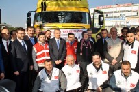 ABDURRAHMAN ÖZ - Türkmenlere Giden Yardım TIR'larını Bakan Uğurladı