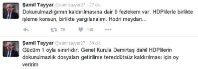 AK Partili Vekilden Demirtaş'a Hodri Meydan