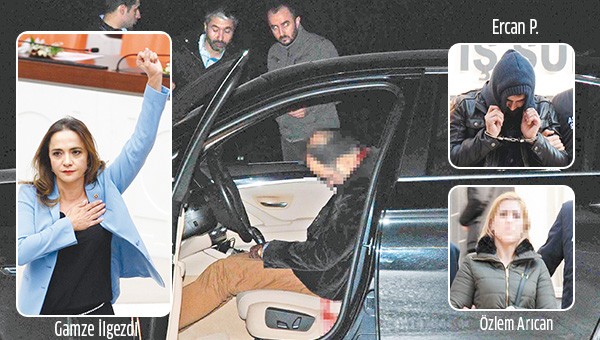 O aracı Gamze İlgezdi'ye Ataşehir Belediyesi kiralamış