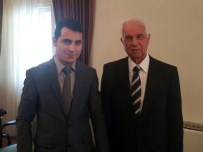 DERVİŞ EROĞLU - Gençlik Ve Spor Konfederasyonu Derviş Eroğlu'nu Ziyaret Etti