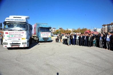 Kepez'den Bayır- Bucak'a 6 Tır Yardım