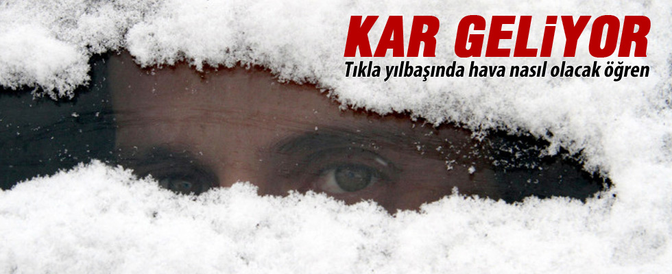 Meteoroloji'den kar alarmı