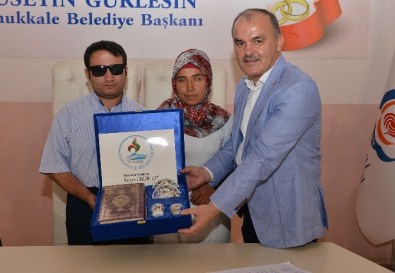 Pamukkale'de 1 Yıl İçinde 3 Bin Çift Dünya Evine Girdi