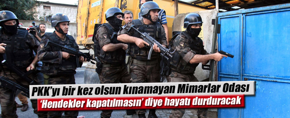 Sendikalardan terör operasyonları için iş bırakma eylemi