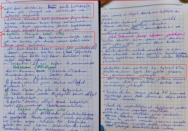 PKK'nın eğitim notlarında Zerdüştlük propagandası