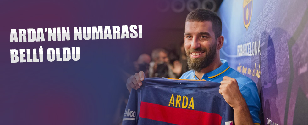 Arda Turan Barcelona'da 7 numara giyecek