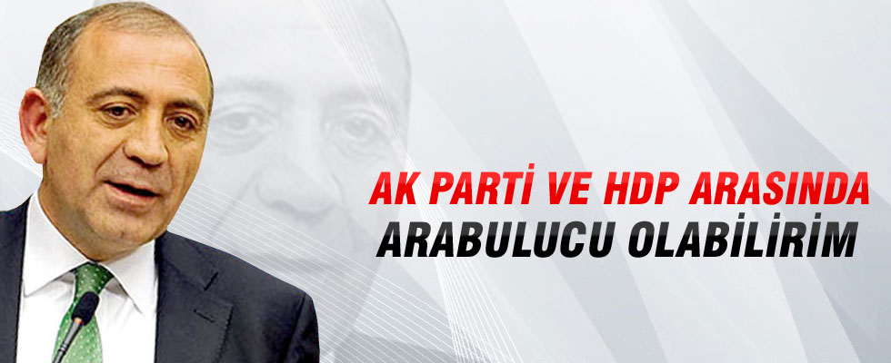 Gürsel Tekin’den arabuluculuk teklifi